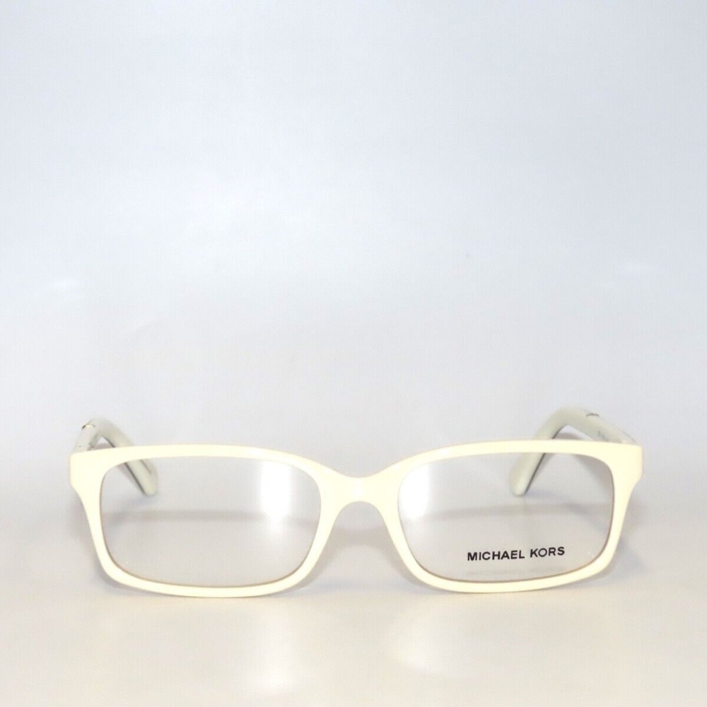 Michael Kors Medellin 8006 3012 52 White Eyeglasses MK8006 - Picture 2 of 5